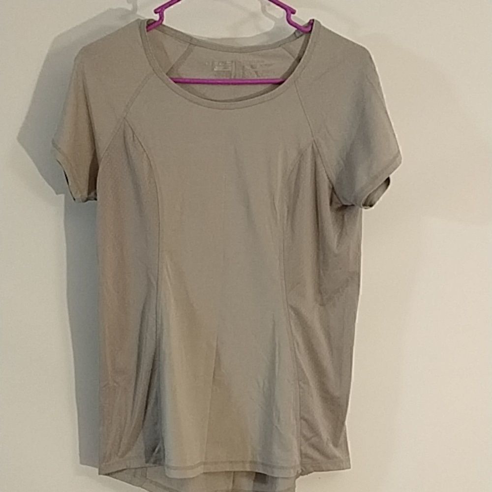 Head Athletic tee Gray breathable material short sleeve Small